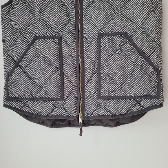 J. CREW Women's Excursion Down Filled Quilted Puffer Vest - Picture 7 of 11